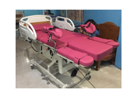 Black Obstetric Delivery Bed 550mm Height For Hospital Use